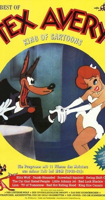 Tex Avery, the King of Cartoons poster art