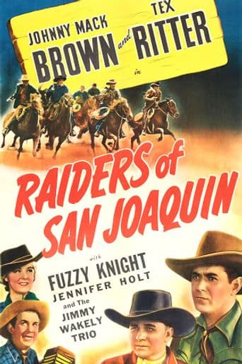 Raiders of San Joaquin poster art