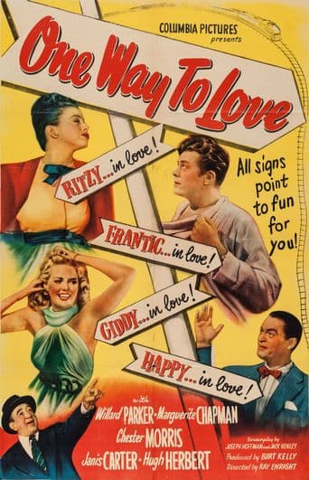 One Way to Love poster art