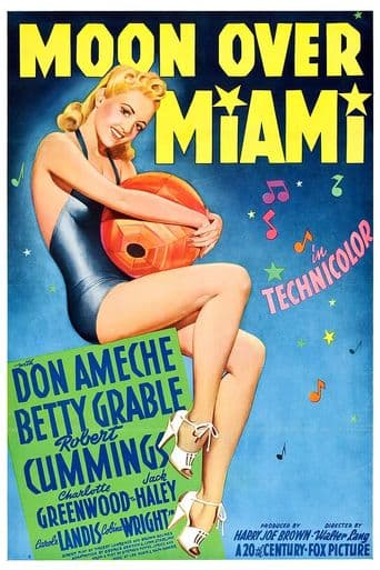 Moon Over Miami poster art