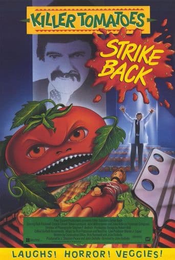 Killer Tomatoes Strike Back! poster art