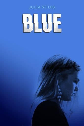 Blue poster art