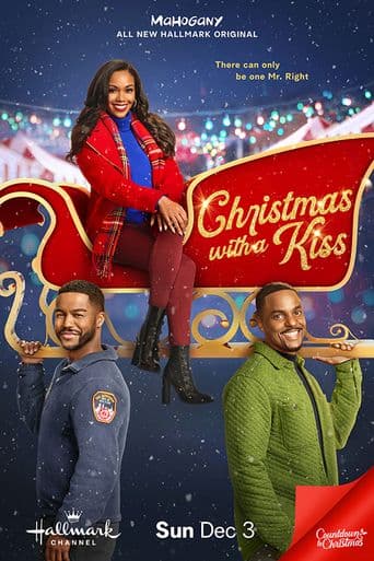 Christmas with a Kiss poster art