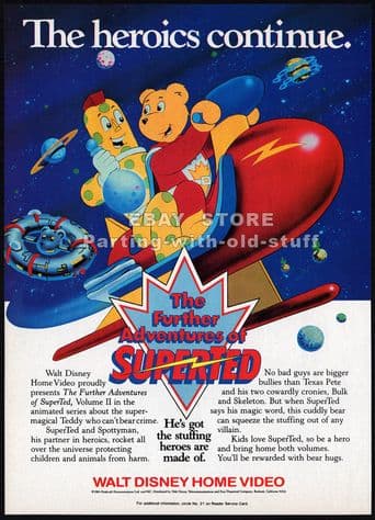 The Further Adventures of SuperTed poster art