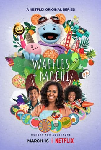 Waffles + Mochi's Restaurant poster art