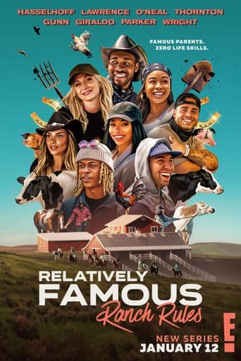 Relatively Famous: Ranch Rules poster art