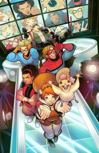 Marvel's New Warriors poster art