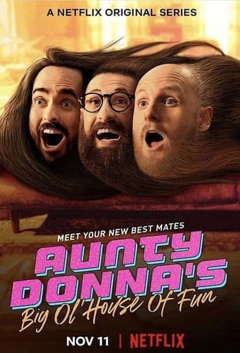 Aunty Donna's Big Ol' House of Fun poster art