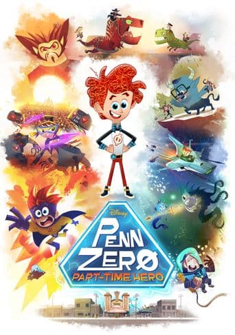 Penn Zero: Part-Time Hero poster art