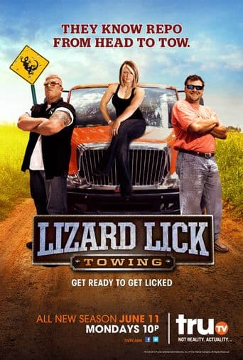 Lizard Lick Towing poster art