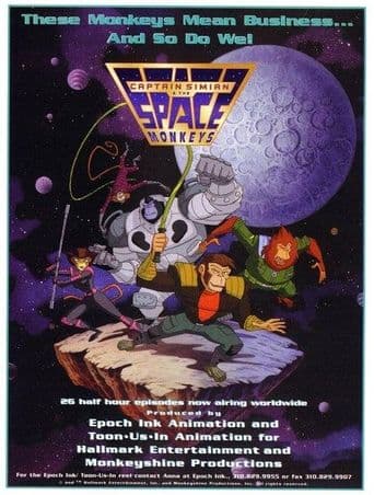 Captain Simian & The Space Monkeys poster art