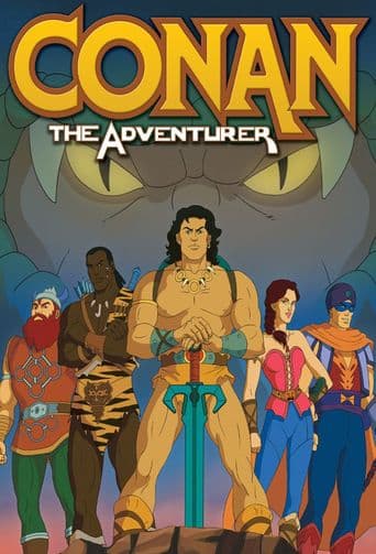 Conan the Adventurer poster art