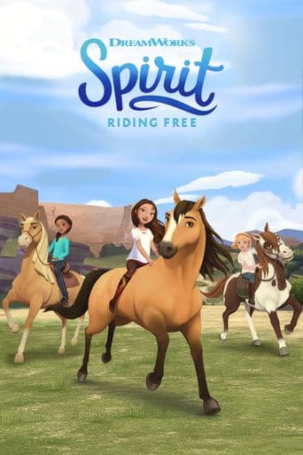 Spirit Riding Free poster art