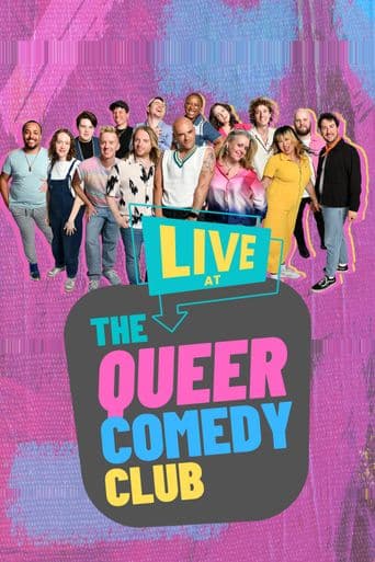 Live at the Queer Comedy Club poster art