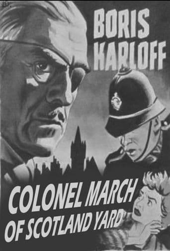 Colonel March of Scotland Yard poster art