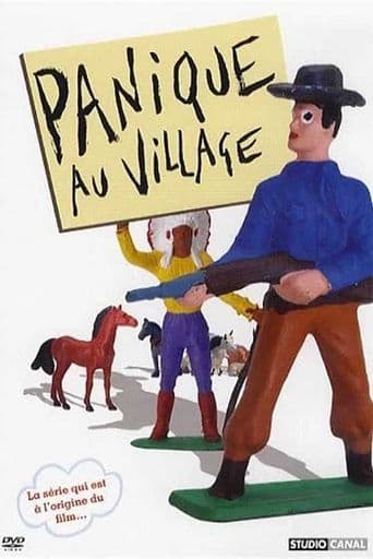 Panique au village poster art