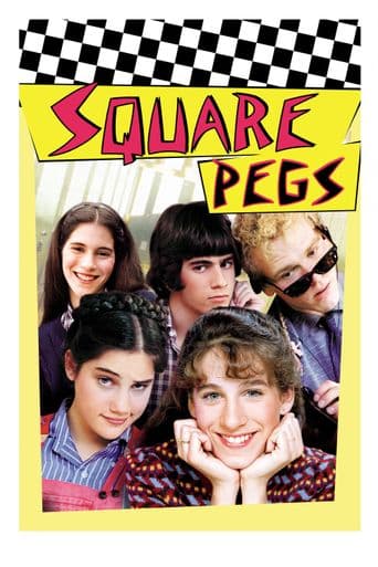 Square Pegs poster art