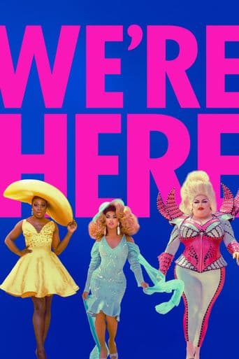 We're Here poster art