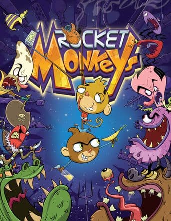 Rocket Monkeys poster art