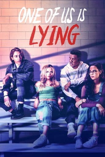 One Of Us Is Lying poster art