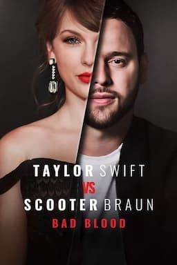 Taylor Swift VS Scooter Braun: Bad Blood poster art