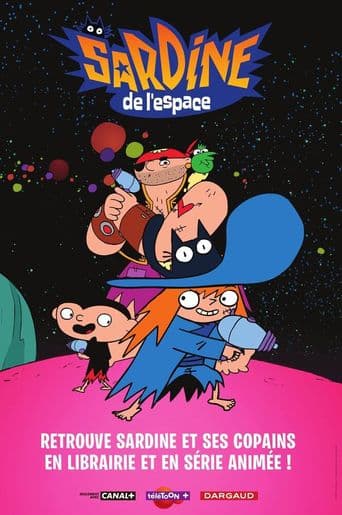 Sardine de l'espace poster art