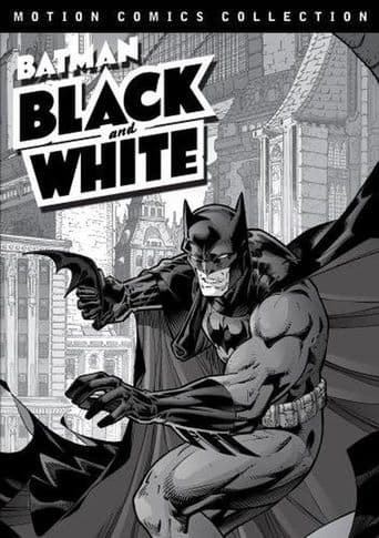 Batman: Black and White poster art