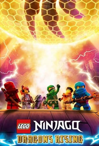 Ninjago: Dragons Rising poster art