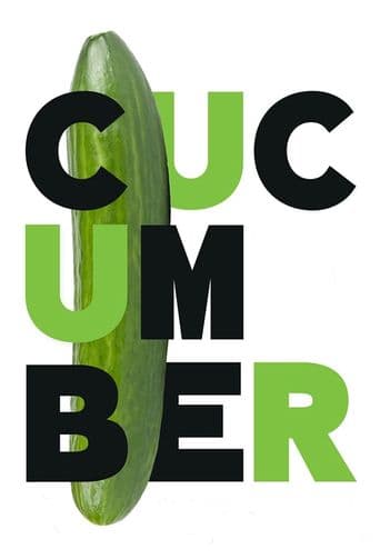 Cucumber poster art