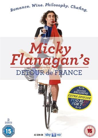 Micky Flanagan's Detour De France poster art