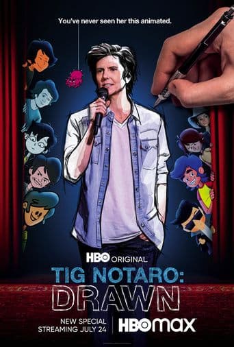 Tig Notaro: Drawn poster art