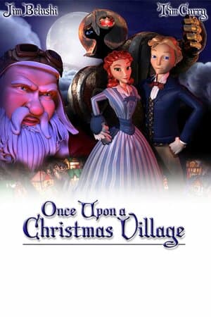 Once Upon a Christmas Village poster art