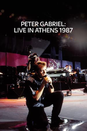 Peter Gabriel: Live In Athens 1987 poster art