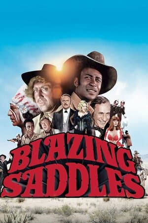 Blazing Saddles poster art