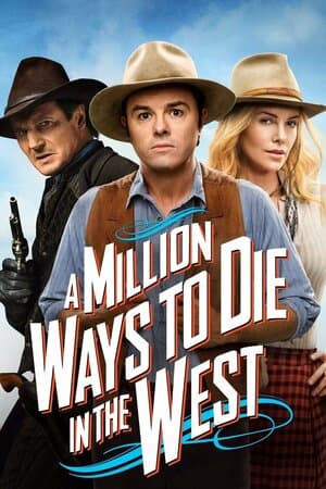 A Million Ways to Die in the West poster art