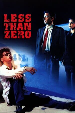 Less Than Zero poster art