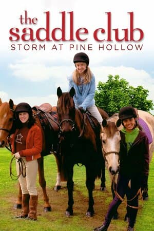 The Saddle Club: Storm at Pine Hollow poster art