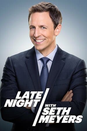 Late Night With Seth Meyers poster art