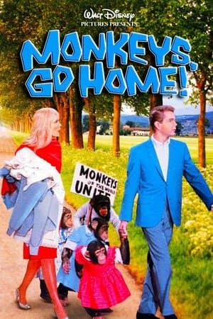 Monkeys, Go Home! poster art