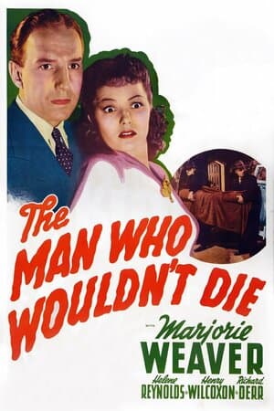 The Man Who Wouldn't Die poster art