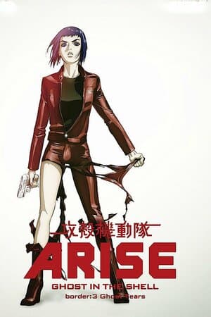 Ghost in the Shell Arise: Border 3 -- Ghost Tears poster art