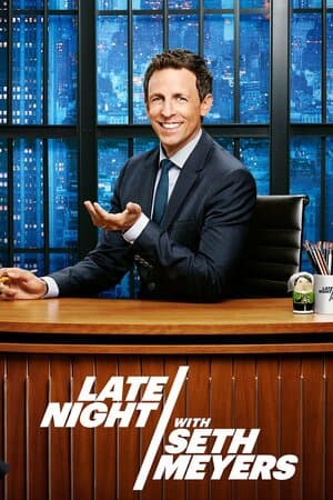 Late Night With Seth Meyers poster art