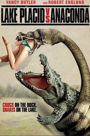 Lake Placid vs. Anaconda poster art