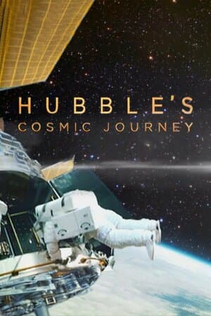 Hubble's Cosmic Journey poster art