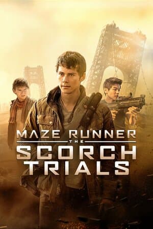 Maze Runner: The Scorch Trials poster art