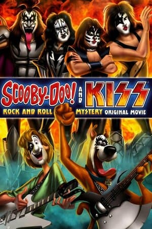 Scooby-Doo! and Kiss: Rock and Roll Mystery poster art
