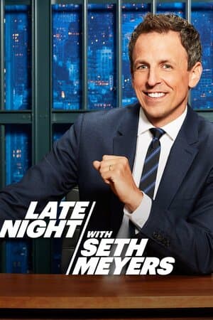 Late Night With Seth Meyers poster art