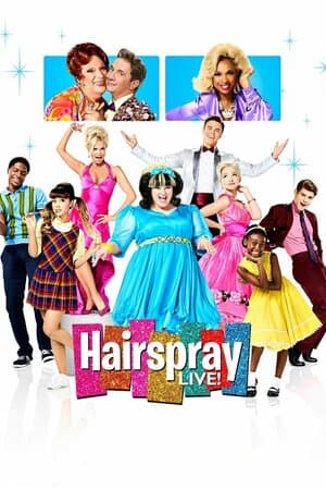 Hairspray Live! poster art