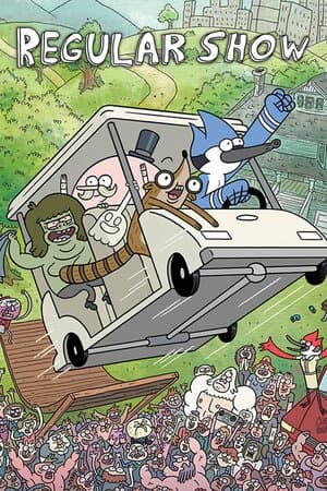 Regular Show poster art