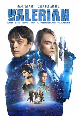 Valerian and the City of a Thousand Planets poster art